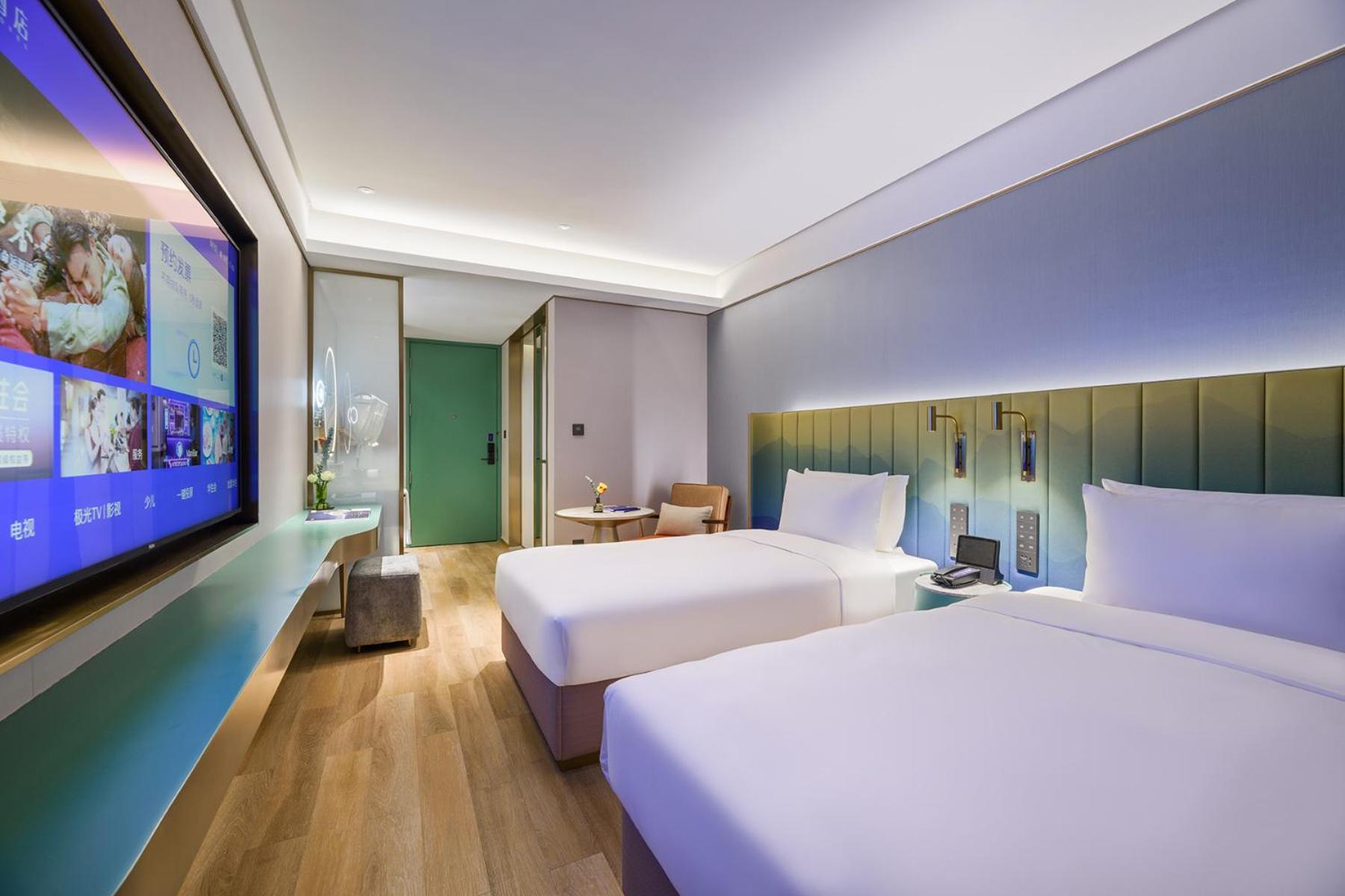 Manxin Hotel Shanghai Hongqiao Airport International Exhibition Center מראה חיצוני תמונה