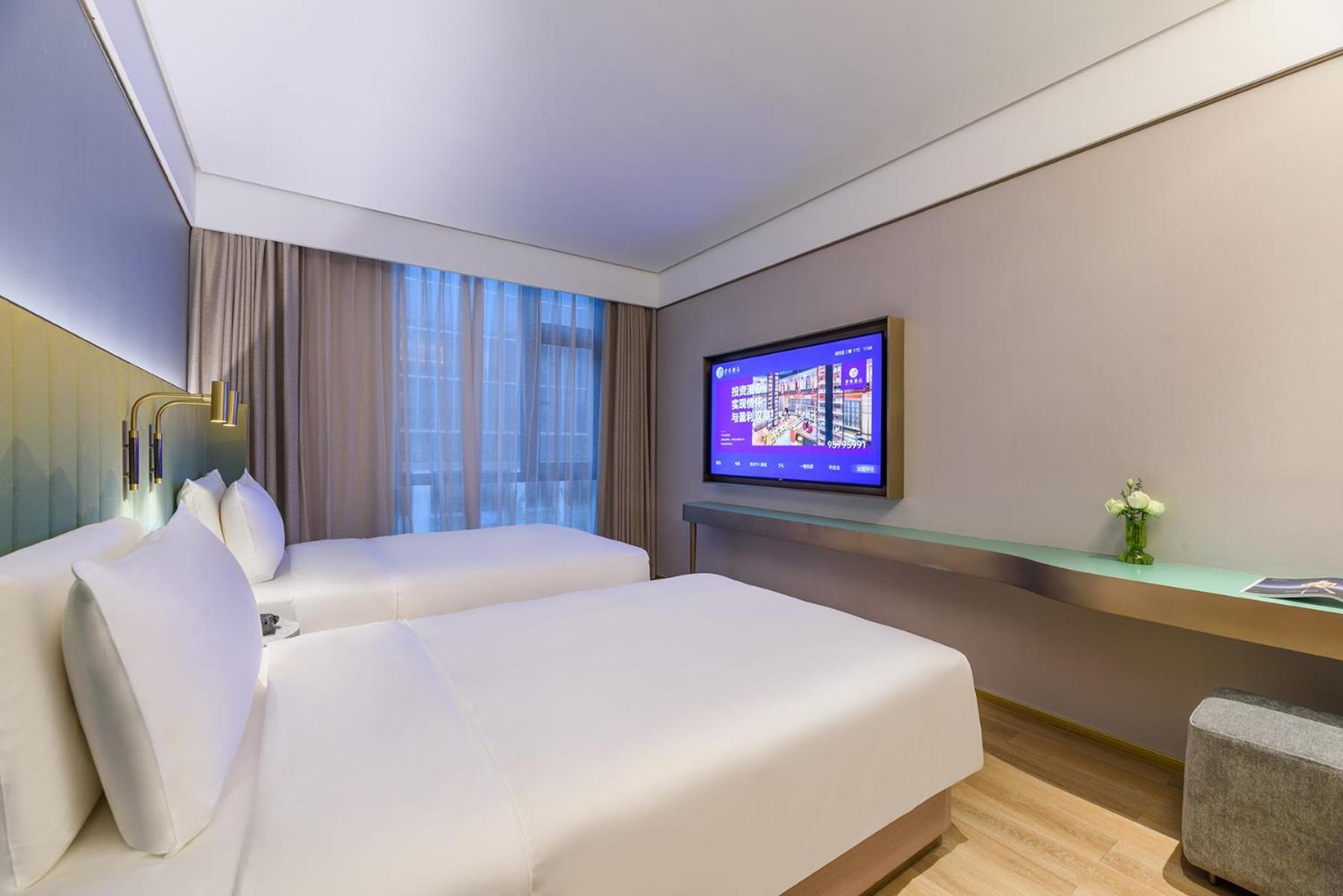 Manxin Hotel Shanghai Hongqiao Airport International Exhibition Center מראה חיצוני תמונה